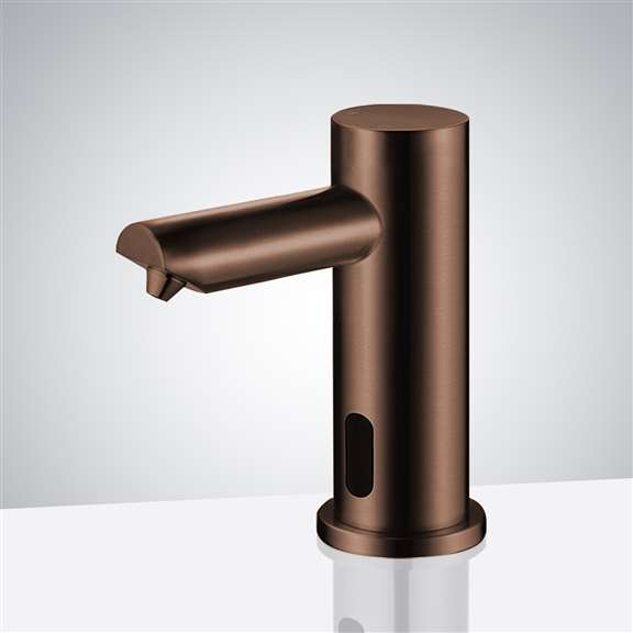 Marsala Minimalist Modern Light Oil Rubbed Bronze Sensor Soap Dispenser